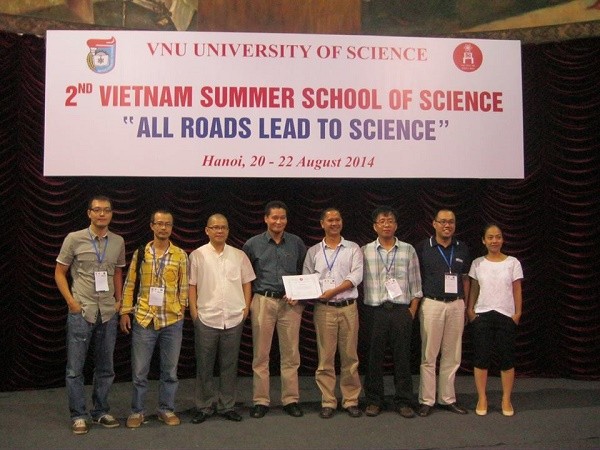 Đội ngũ giảng viên tại Trường hè Khoa học Việt Nam.