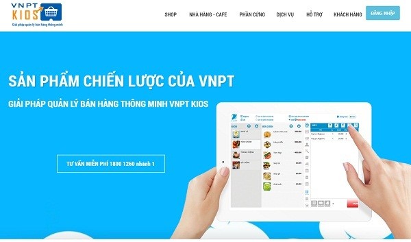 VNPT ra mắt dịch vụ quản lý bán hàng thông minh.