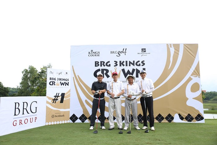 BRG Golf tổ chức giải đấu đặc biệt BRG Three Kings Crown tại sân gôn BRG Kings Island Golf Resort.