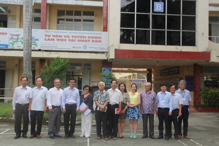 Hiệp hội các trường đại học cao đẳng Việt Nam đến thăm và làm việc với Trường Đại học Tiền Giang