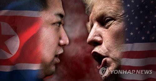 Nhà lãnh đạo Triều Tiên Kim Jong-un và Tổng thống Mỹ Donald Trump (Ảnh: Yonhap)