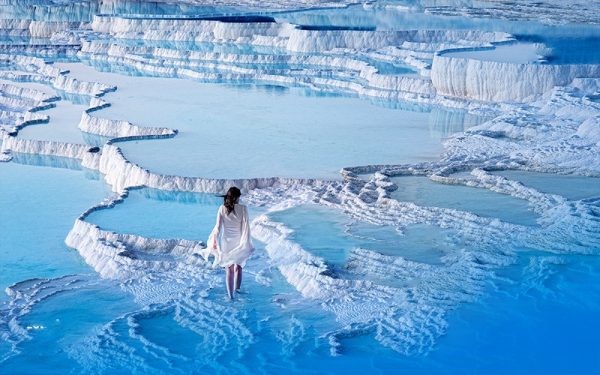 Pamukkale (Thổ Nhĩ Kỳ) đang là điểm đến thu hút khách của Vietravel từ cuối năm 2017