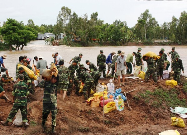 Chính phủ vừa ban hành Nghị quyết 76/NQ-CP về công tác phòng, chống thiên tai. Ảnh: vinhphuc.gov.vn