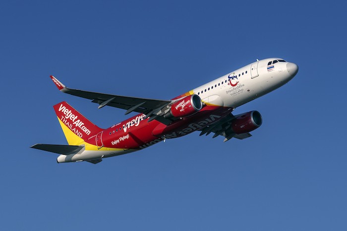 Một máy bay của Vietjet Thái Lan.