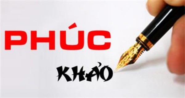 Hướng dẫn phúc khảo bài thi Trung học phổ thông quốc gia 2019 (Ảnh minh họa trên Luatvietnam.vn)