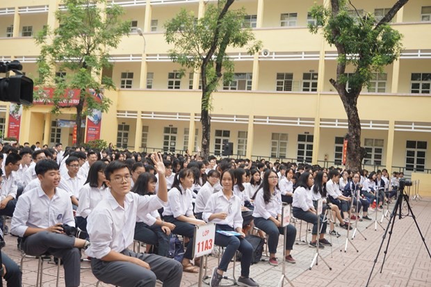 Mọi hoạt động, phong trào trong một nhà trường đều cần thiết, cần có sự quan tâm, chăm lo một cách toàn diện, đúng mức. (Ảnh minh họa: TTXVN)