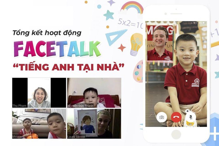 Hoạt động FACETALK tiếng Anh tại nhà