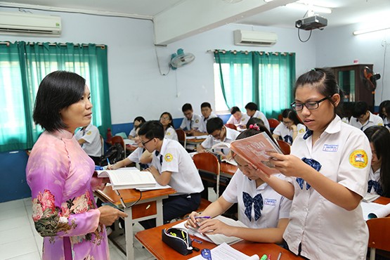 Làm thế nào để xây dựng giờ học Ngữ văn thân thiện và tích cực? (Ảnh minh hoạ: Giaoduc.edu.vn)