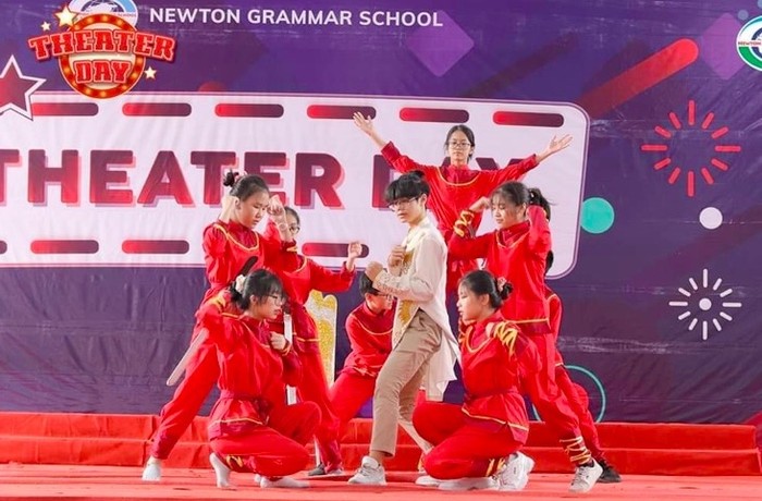 Học sinh 7G1 tham dự Theater day - Kịch nghệ bằng Tiếng Anh