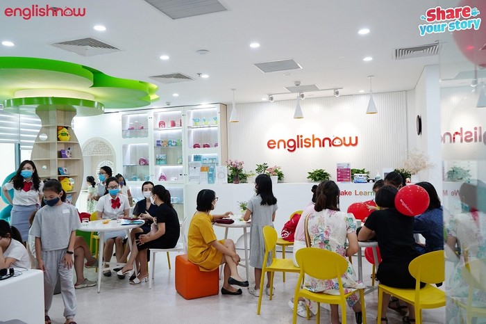 Không khí thi tuyển địa điểm thi Englishnow Ngọc Lâm