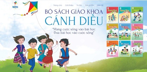 Bộ sách Cánh Diều (Ảnh: sachcanhdieu.com)