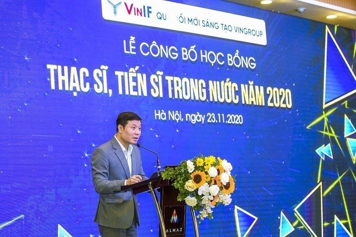 GS. Vũ Hà Văn (Giám đốc Khoa học Quỹ Đổi mới sáng tạo Vingroup) khẳng định: VinIF luôn nỗ lực hết sức để đồng hành cùng đội ngũ các nhà nghiên cứu trẻ, các cán bộ nghiên cứu khoa học.