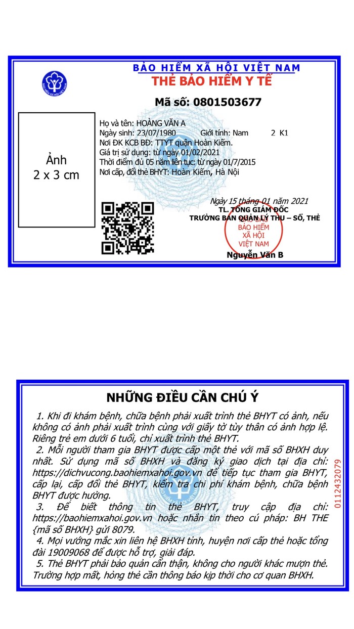 So với mẫu thẻ Bảo hiểm y tế hiện hành, mẫu thẻ Bảo hiểm y tế mới có nhiều điểm khác biệt mang lại nhiều tiện ích cho người tham gia và các cơ sở khám chữa bệnh.