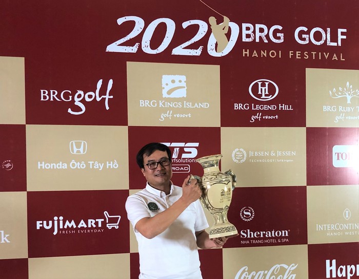 Golfer Nguyễn Tiến Sỹ - Nhà vô địch BRG Golf Hanoi Festival 2020