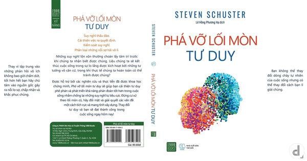 Cuốn &quot;Phá vỡ lối mòn tư duy&quot; được Nhà xuất bản Thế giới và 1988Books phát hành với bản dịch của Lê Hồng Phương Hạ. (Ảnh: docsach24.com)