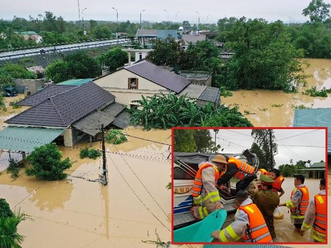 Khắc phục thiên tai, bão lũ lịch sử, hạn chế thấp nhất thiệt hại về tính mạng, tài sản của Nhà nước và nhân dân