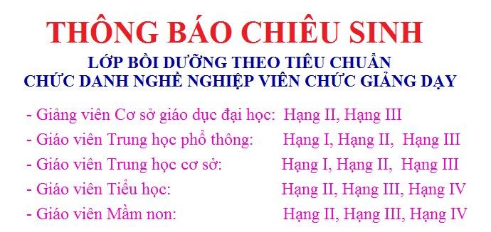 Giáo viên cần tìm hiểu thật kỹ trước khi đăng ký học chứng chỉ chức danh nghề nghiệp. (Ảnh minh hoạ: http://xettuyendaihoc.net.vn)