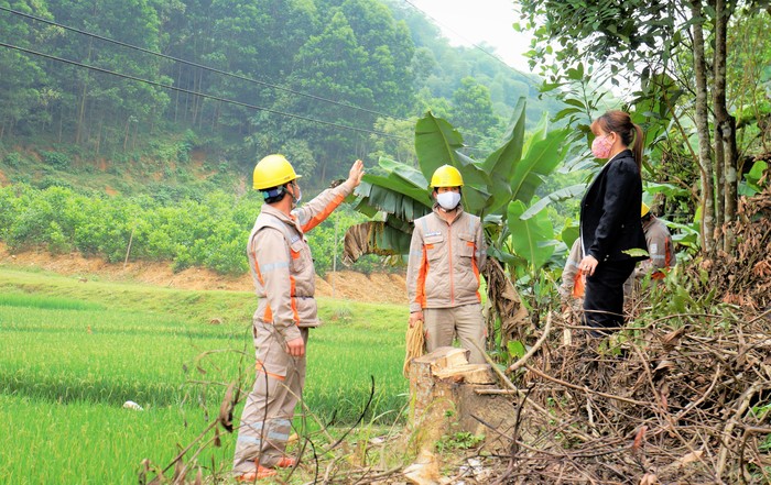 Tuyên truyền về an toàn hành lang lưới điện đến hộ dân