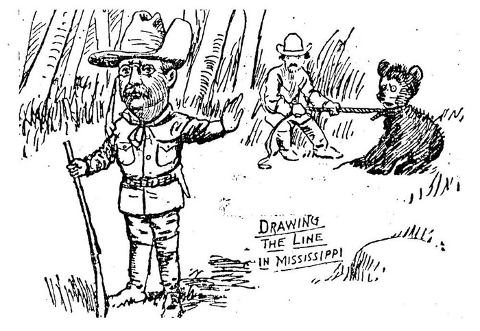 Bức họa nổi tiếng “Drawing the line in Mississippi”