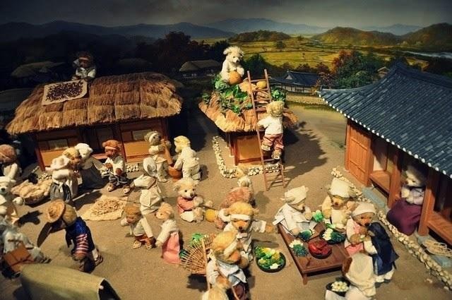 Dấu ấn văn hóa Hàn Quốc tại Seoul Teddy Bear Museum