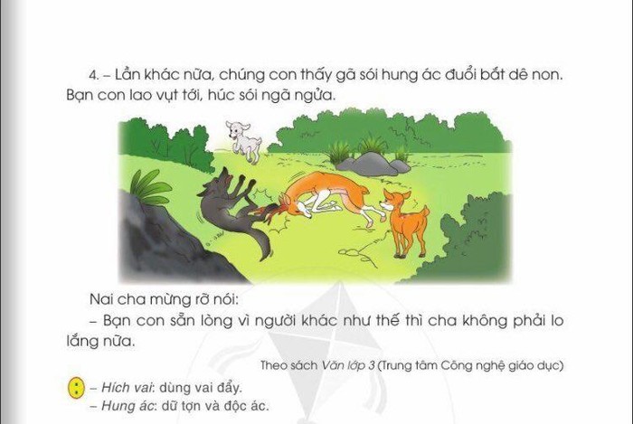 Văn bản “Bạn của nai nhỏ”