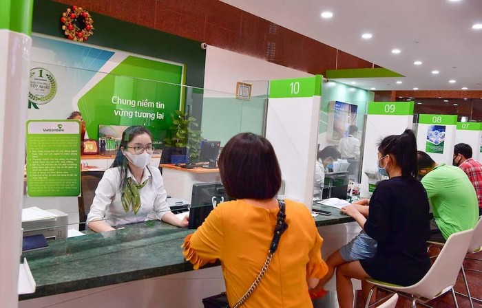 Hoạt động giao dịch tại Vietcombank