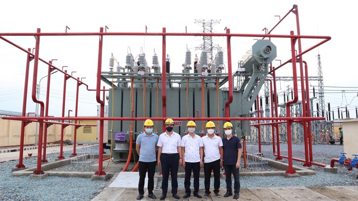 BA3 đóng điện thành công MBA T2 TBA 110kV Hưng Nguyên, tỉnh Nghệ An.