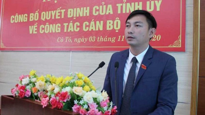 Ông Lê Hùng Sơn. (Ảnh: Cổng thông tin điện tử huyện Cô Tô, Quảng Ninh)