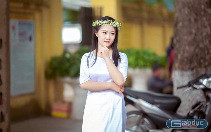Nguyễn Thị Thu Hiền tốt nghiệp xuất sắc với điểm tích lũy 3.71/4.0. (Ảnh: NVCC)