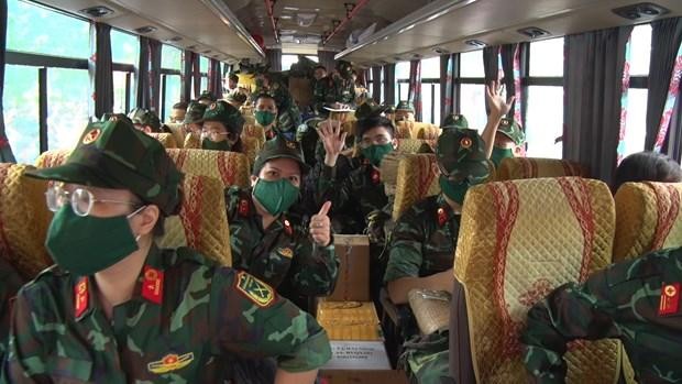 Tổng quân số của Học viện Quân y đi chi viện vào Thành phố Hồ Chí Minh, với hơn 3.000 lượt người. (Ảnh: PV/Vietnam+)