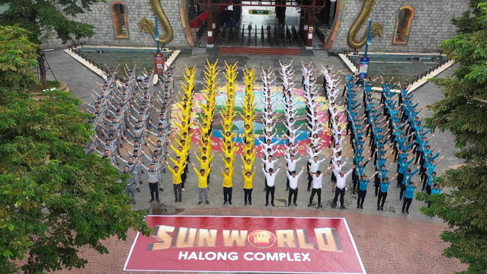 Cán bộ nhân viên Sun Group tại Sun World Halong Complex