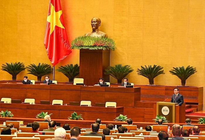 Quang cảnh phiên bế mạc.