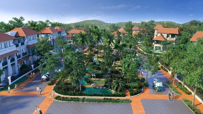 Phối cảnh dự án Sun Tropical Village của Sun Group tại Phú Quốc