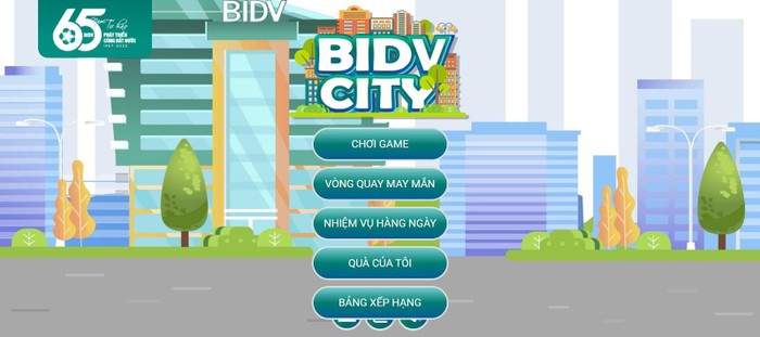 Giao diện BIDV City