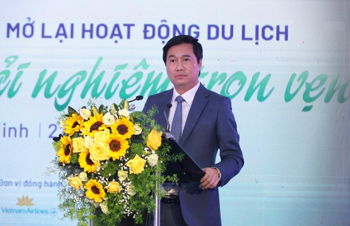 Ông Nguyễn Tường Văn - Chủ tịch Ủy ban nhân dân Quảng Ninh phát biểu