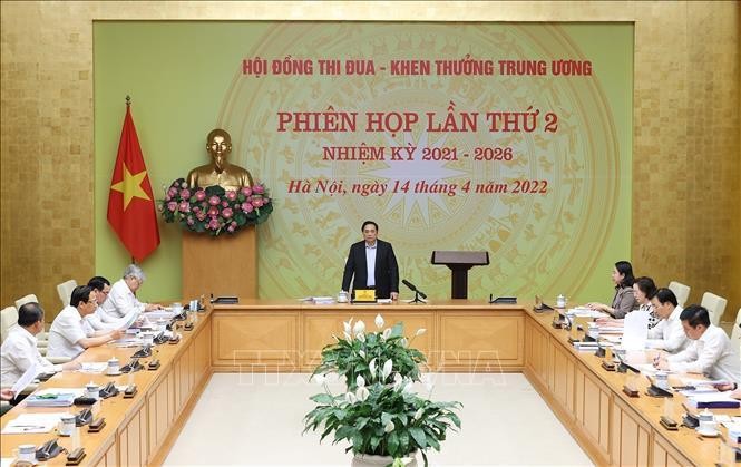 Thủ tướng Phạm Minh Chính phát biểu. Ảnh: Dương Giang/TTXVN