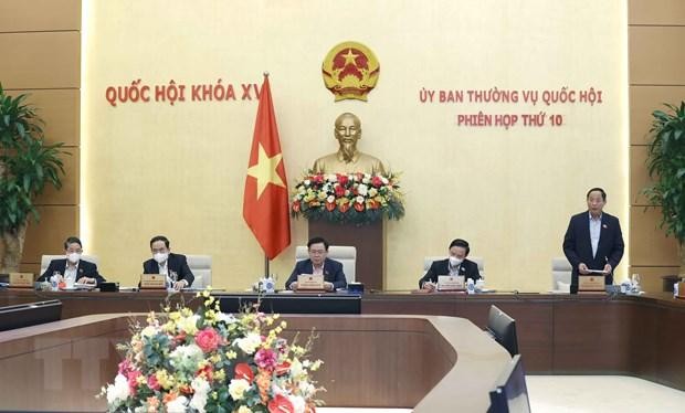 Phó Chủ tịch Quốc hội Trần Quang Phương phát biểu. (Ảnh: Doãn Tấn/TTXVN)