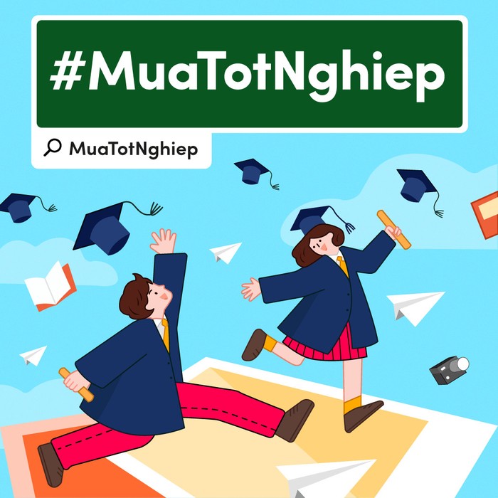 Đông đảo người dùng trên nền tảng TikTok đã cùng tạo ra hashtag có tên #MuaTotNghiep