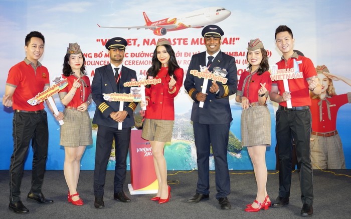 Vietjet công bố và khai trương thêm 4 đường bay kết nối các điểm đến hàng đầu của hai nước Việt Nam và Ấn Độ, bao gồm Tp.Hồ Chí Minh/Hà Nội - Mumbai và Phú Quốc - New Delhi/Mumbai.