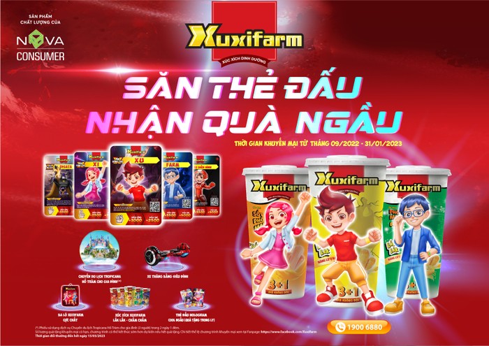 Các bậc phụ huynh có thể truy cập Fanpage Xuxifarm: https://www.facebook.com/Xuxifarm hoặc gọi đến hotline 1900 6880 để biết thêm chi tiết chương trình.