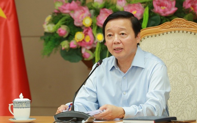 Phó Thủ tướng Trần Hồng Hà yêu cầu tăng năng lực tổ chức, bộ máy giải quyết tranh chấp sở hữu trí tuệ trên cơ sở huy động tổ chức, chuyên gia tư vấn, giám định độc lập. Ảnh: VGP/Minh Khôi