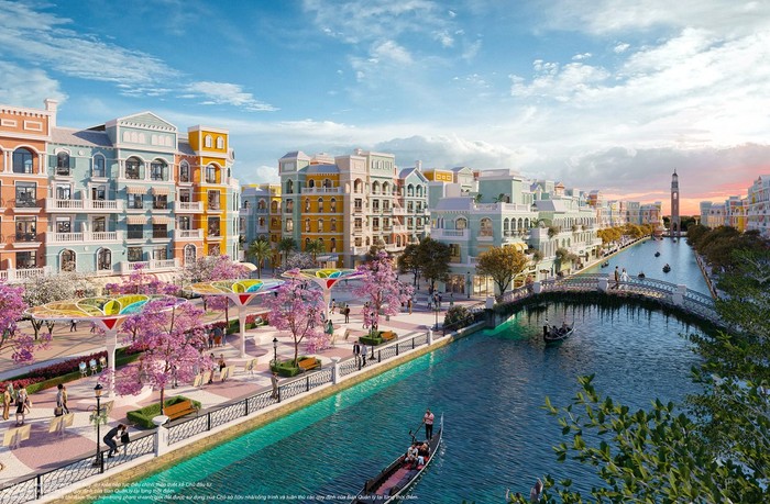 Dòng sông Venice được tái hiện giữa lòng Mega Grand World – Sân khấu nghệ thuật của những show trình diễn triệu đô.