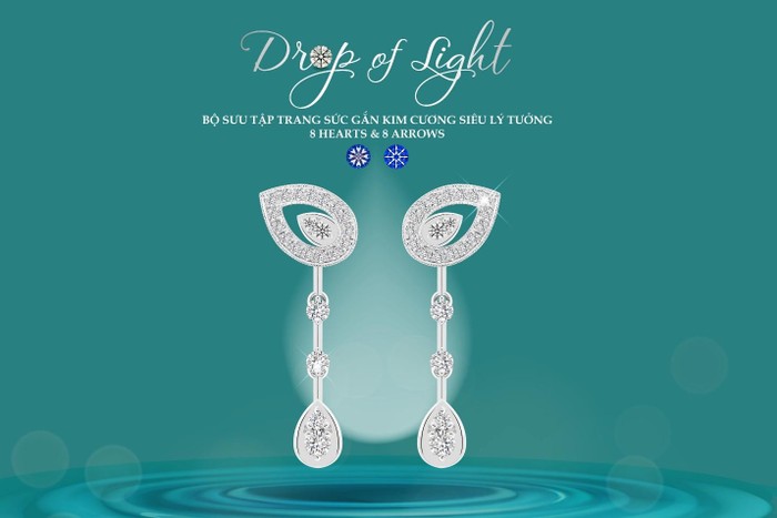 “Drop of Light” được lấy cảm hứng từ hình ảnh giọt nước - biểu tượng của suối nguồn tươi trẻ và sức sống thanh xuân.