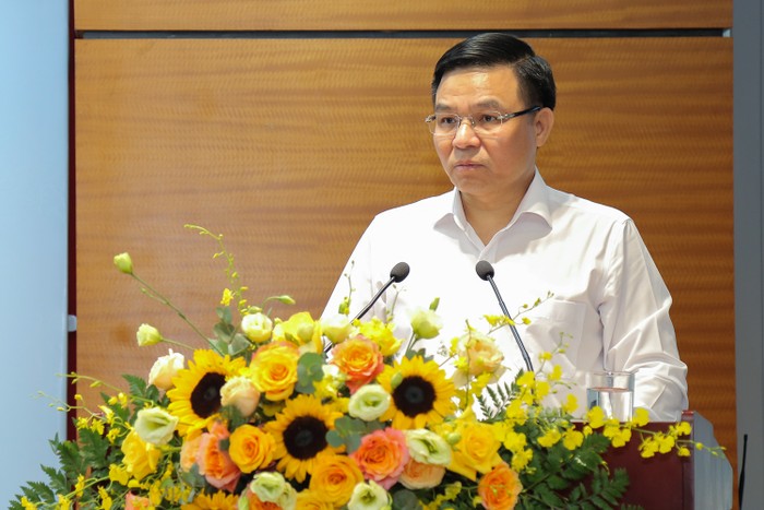 Tổng Giám đốc Petrovietnam Lê Mạnh Hùng phát biểu khai mạc Hội thảo