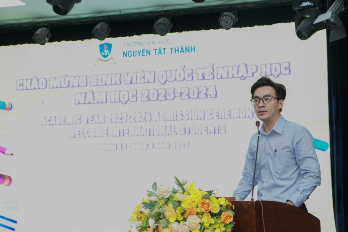 Thạc sĩ Nguyễn Quỳnh Sơn – Giám đốc Trung tâm Hỗ trợ sinh viên quốc tế, Trường Đại học Nguyễn Tất Thành.