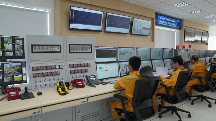 Phòng điều khiển trung tâm Kho cảng LNG Thị Vải