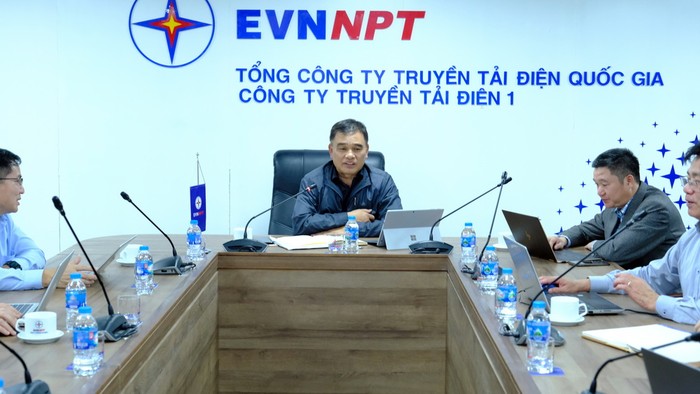 Ông Nguyễn Phúc An - Giám đốc PTC1 kết luận cuộc họp.
