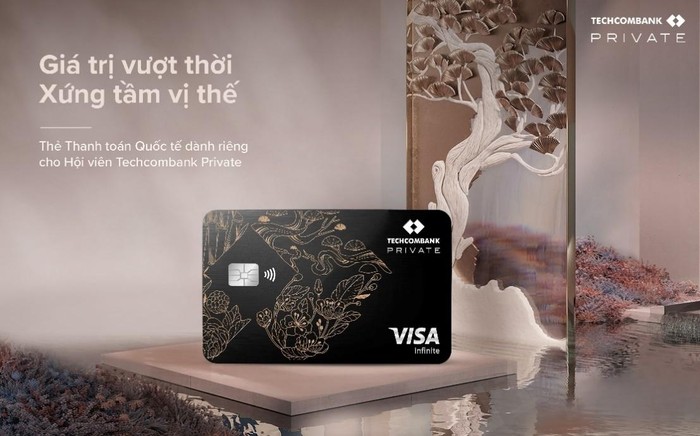 Thẻ thanh toán quốc tế Techcombank Private