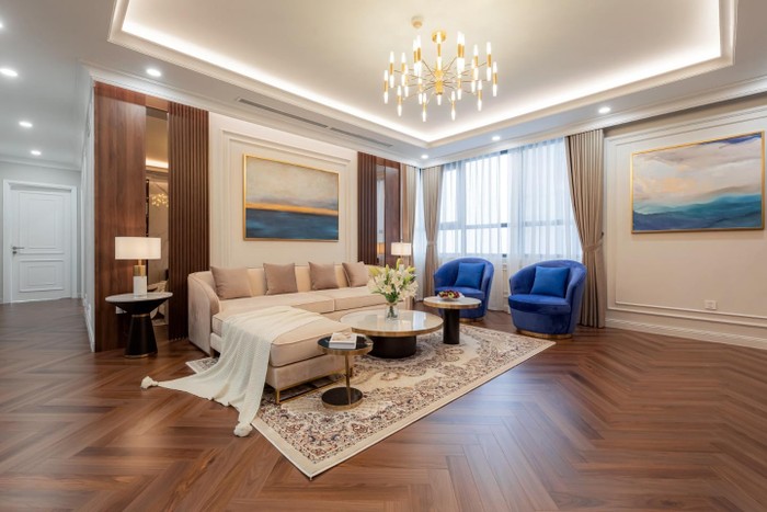 Căn hộ tại The Diamond Residence là những “dinh thự trên không” định chuẩn không gian sống như khách sạn 5 sao.