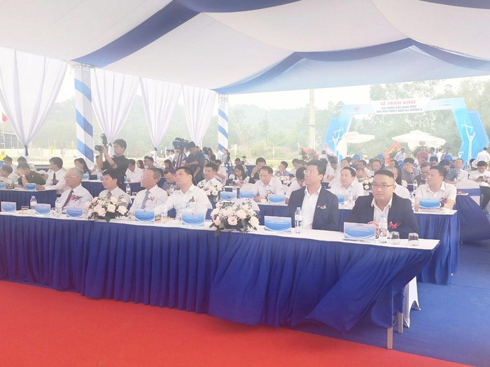 Toàn cảnh Lễ triển khai thi công xây dựng các hạng mục dự án Nhà máy Nhiệt điện Na Dương II tại tỉnh Lạng Sơn.